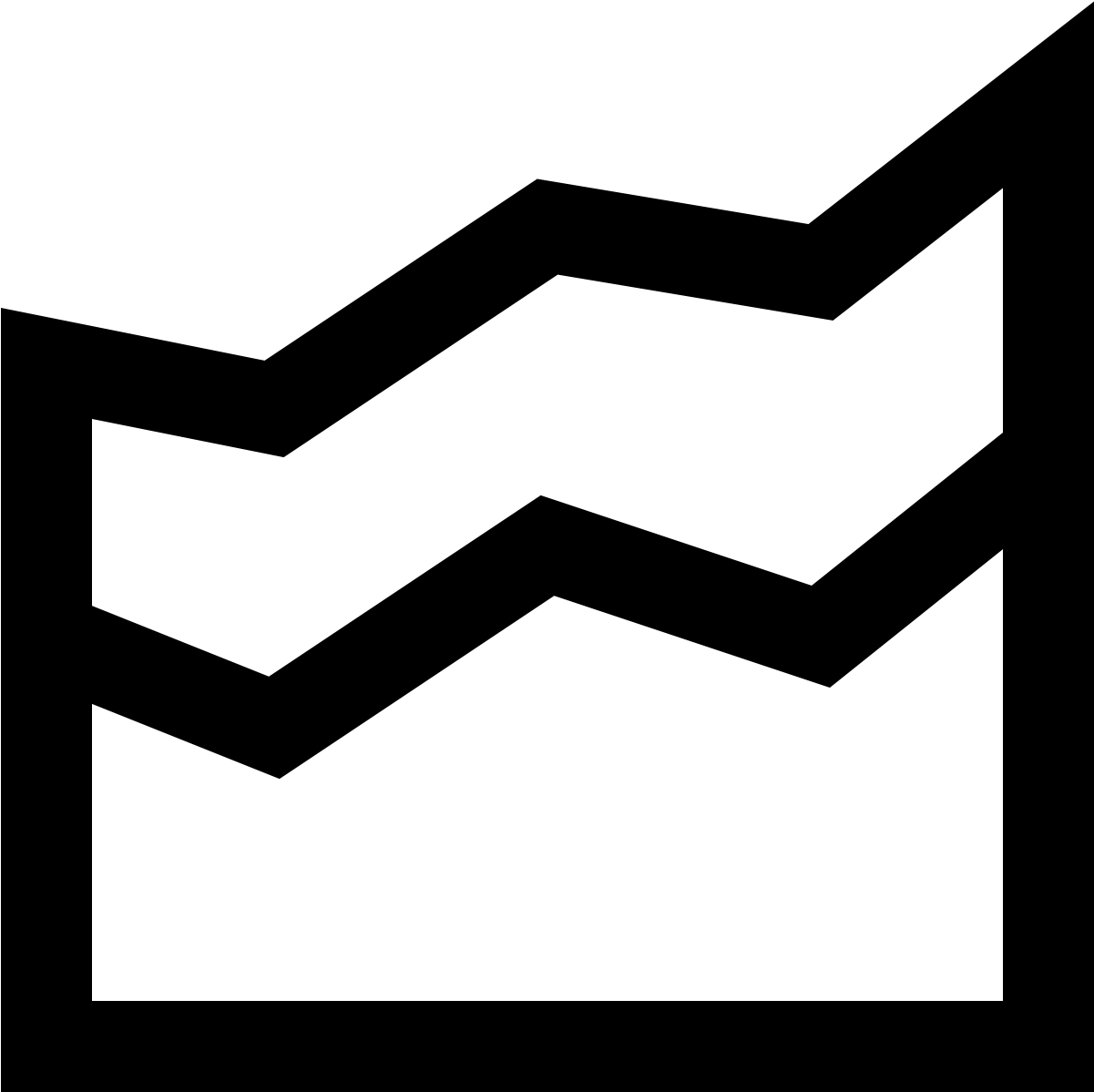 Flat Chart Icon White Png (1600x1600), Png Download