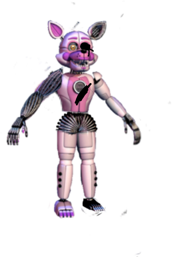 Editor Fox The Fox ツ's Image - Funtime Foxy Is Mangle (1024x1024), Png Download