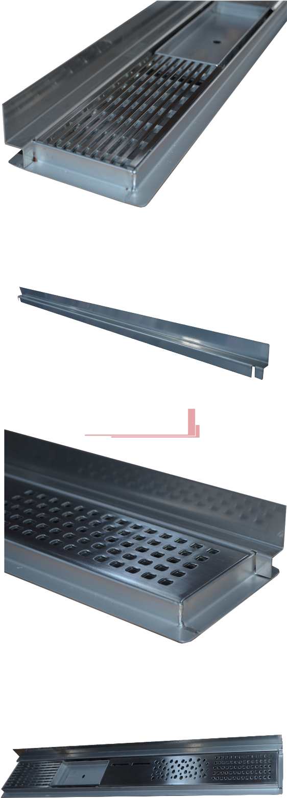 Flashing Bar Grate Mini - Roof Rack (590x1720), Png Download