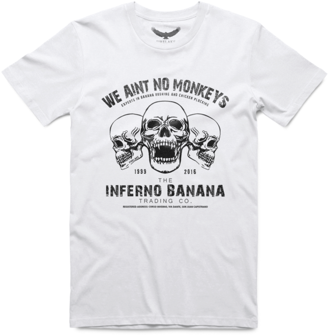 Inferno Banana Co Jersey T Shirt - Active Shirt (700x700), Png Download
