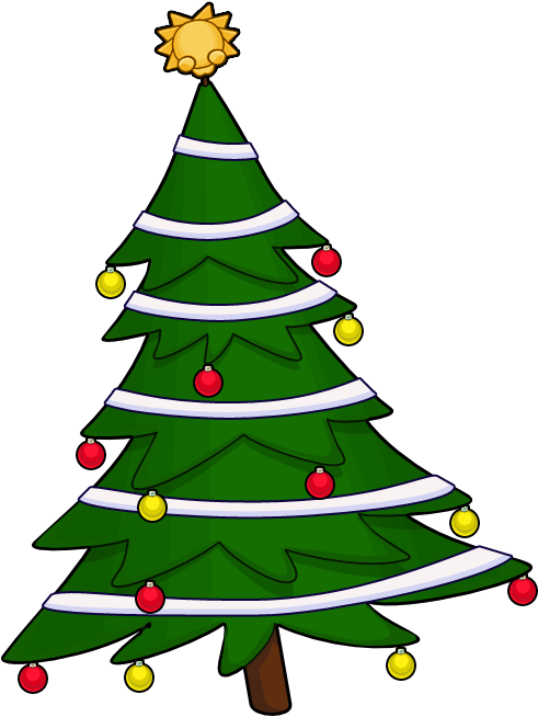 Tree - Christmas Tree (505x840), Png Download