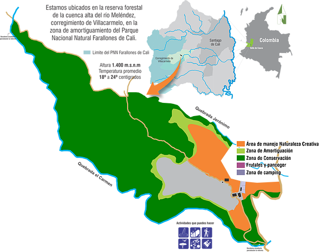 Mapa - Mapa De Colombia (625x495), Png Download