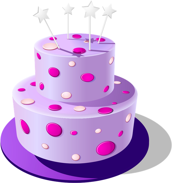 Bolo Png Transparente - Birthday Decorations Icons (625x658), Png Download