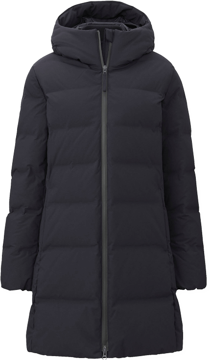 Seamless Down Jacket For Women - Dorothee Schumacher Hoodie (429x734), Png Download