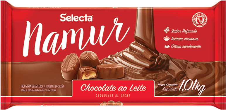 Chocolate Ao Leite - Chocolate Ao Leite Namur (800x385), Png Download