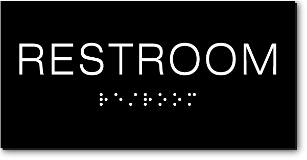Restroom Sign - Graphics (600x600), Png Download