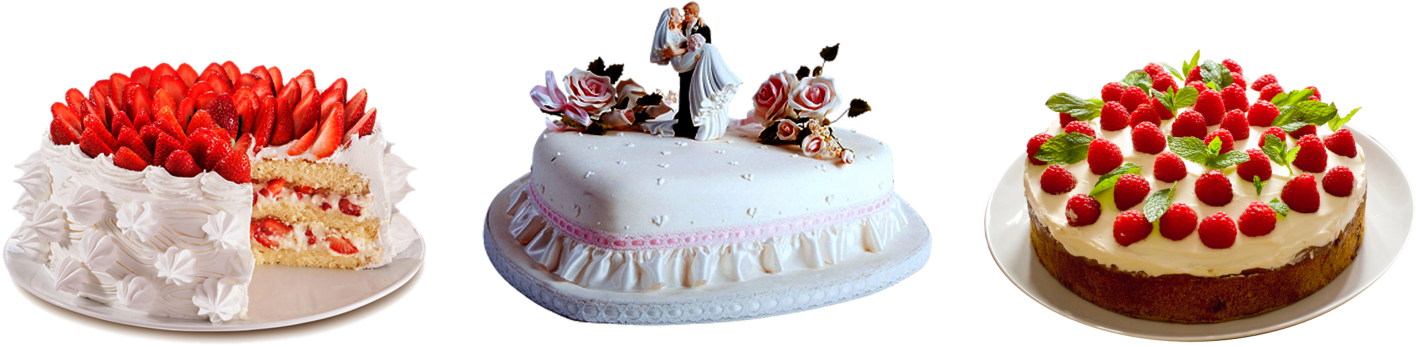 Bolo De Pssego - Cake Decorating (1500x380), Png Download