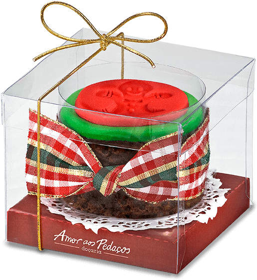 Mini Bolo De Castanhas - Mini Bolo Amor Aos Pedaços (600x600), Png Download