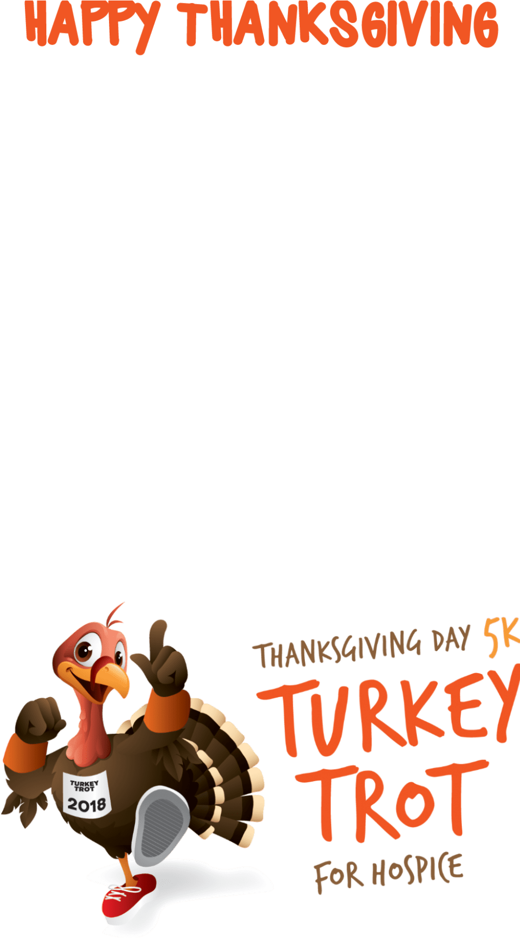 A Snap Chat Boarder Has Been Created For The Turkey - Thanksgiving (1080x2340), Png Download