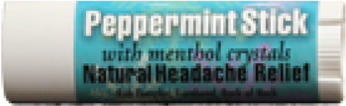 Peppermint Headache Sticks - Label (604x604), Png Download