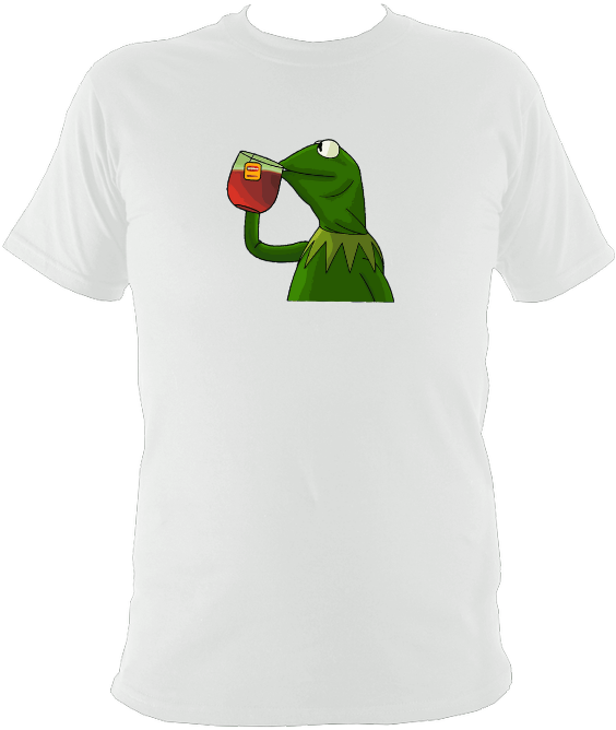 Kermit Tea - Iguana (595x680), Png Download
