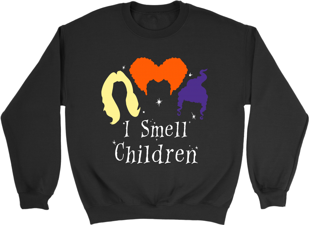 Hocus Pocus I Smell Children Shirts, Hoodies, Sweatshirts - Smell Children Shirt (1024x1024), Png Download