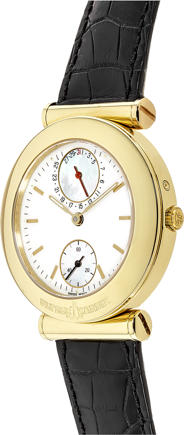 Isaac Newton Yellow Gold Automatic (1000x1500), Png Download
