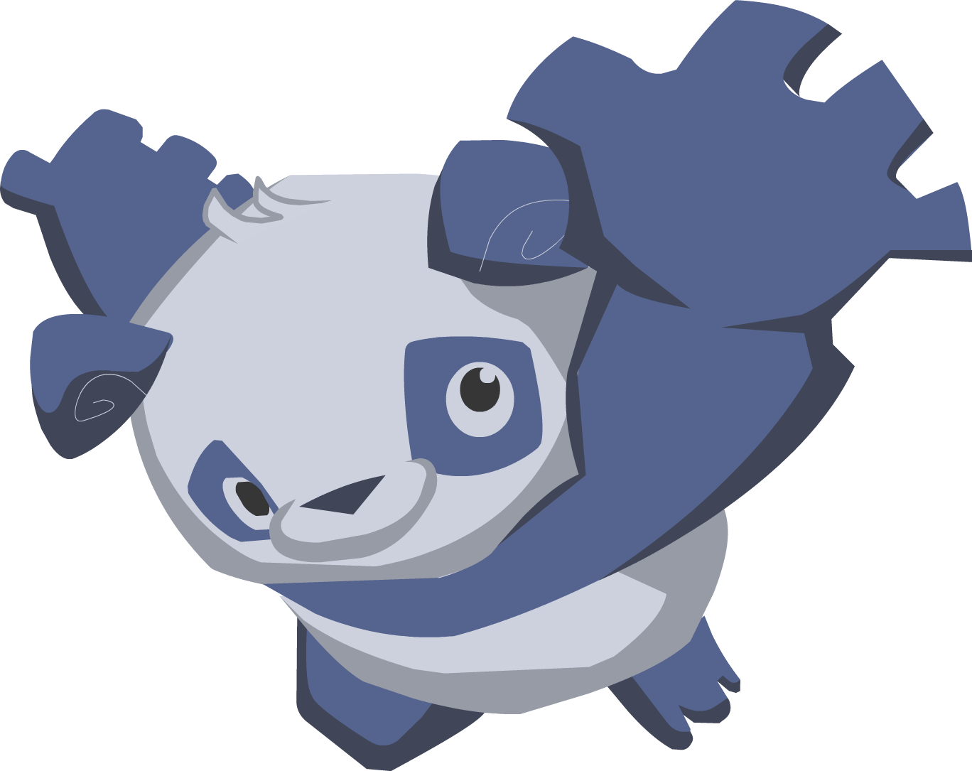 Panda Sky Animal Jam Wiki Fandom - Animals Jam Panda (1368x1085), Png Download