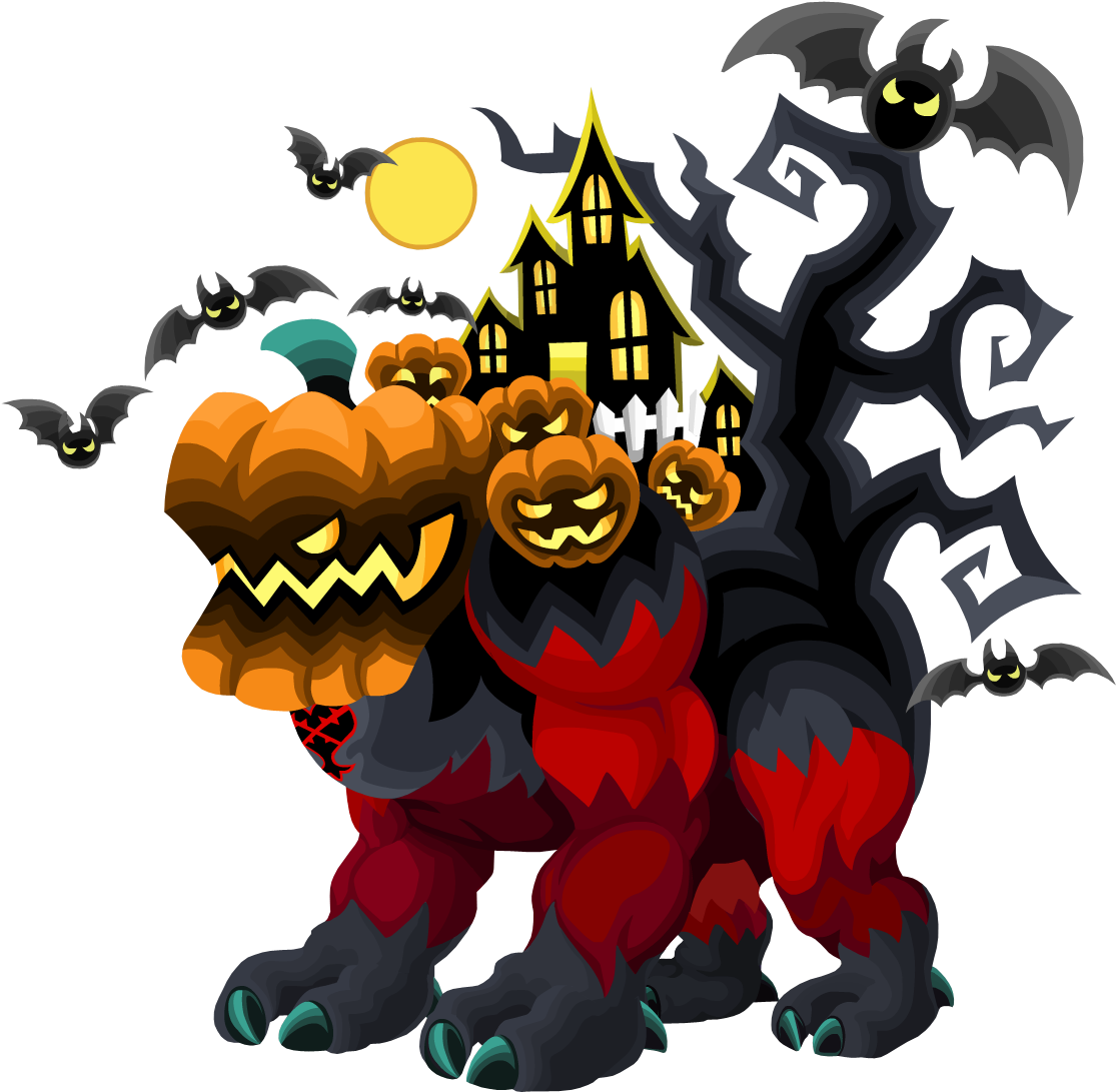 Hocus Pocus - Kingdom Hearts Unchained X Halloween (1223x1194), Png Download