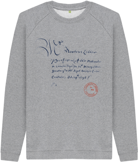 Isaac Newton Sweatshirt - Sweater (640x674), Png Download