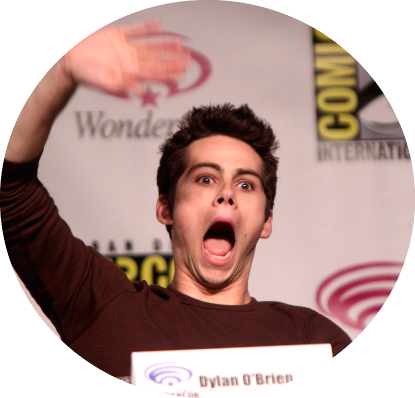 Dylan O Brien Weird (817x784), Png Download