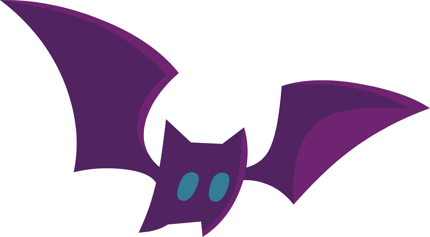 Pet Bat Purple - Purple Bat Transparent (1499x825), Png Download