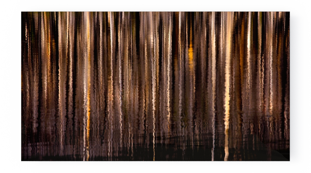 Photo Distortion Jefferson Wilderness Oregon - Picture Frame (1000x555), Png Download