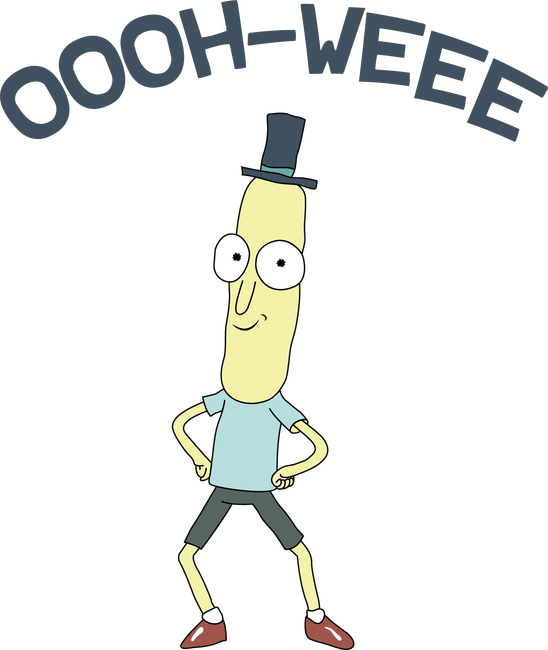 Mr - Poopybutthole - Mr Poopybutthole Rick And Morty (548x650), Png Download