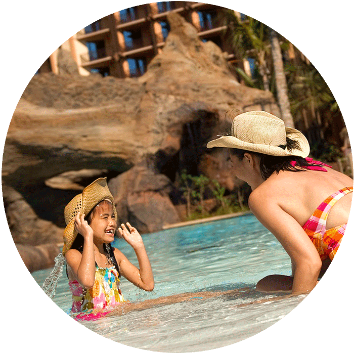 Wailana Pool - Hotels On Oahu With Slides (700x700), Png Download