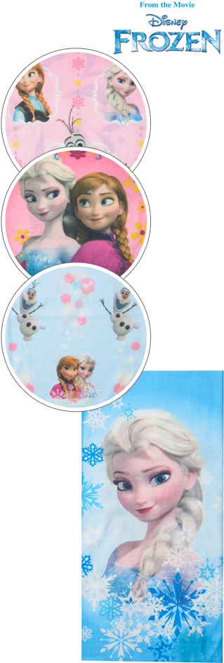 Bufanda Loop Para Niña / Niño - Barbie (369x1000), Png Download