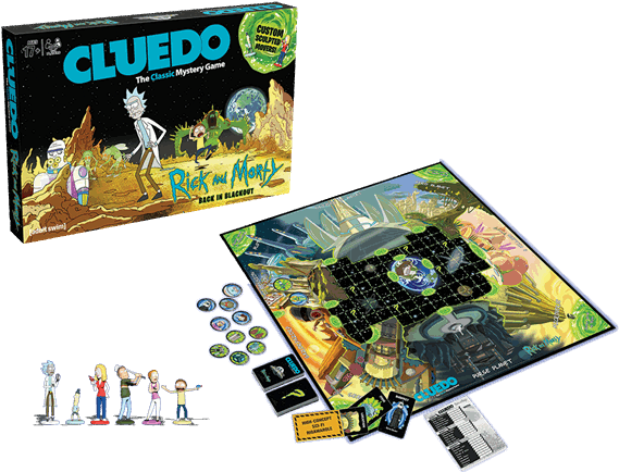 1 Of - Rick And Morty Board Games (600x600), Png Download