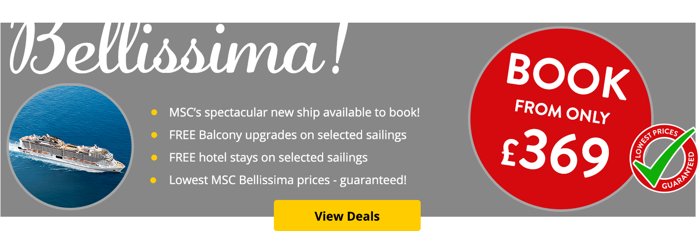 The Best Deals On The Brand New Msc Bellissima In The - Flyer (1900x850), Png Download