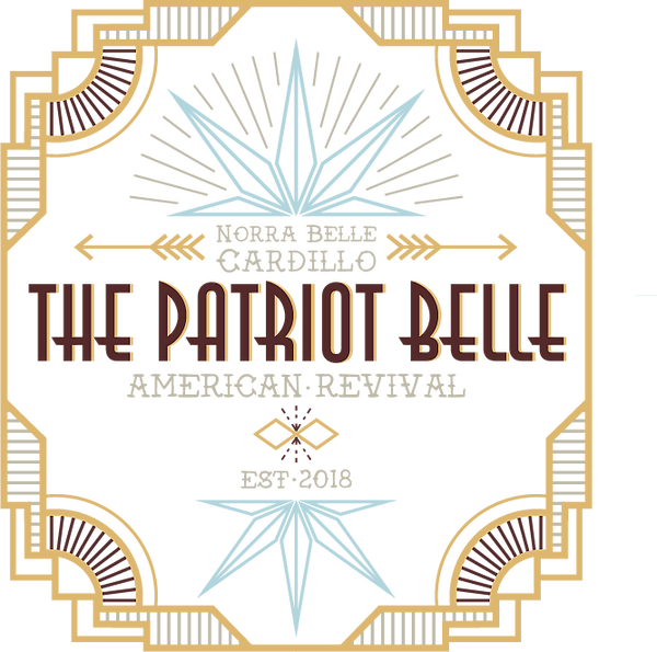 The Patriot Belle Logo - Poster (600x595), Png Download