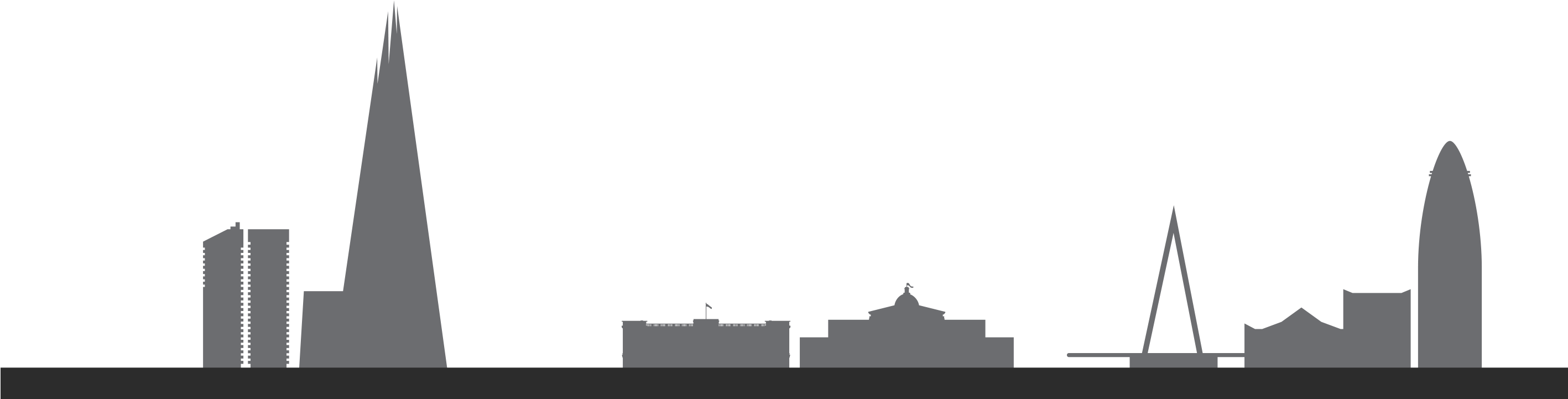 View Offer - Silhouette (2834x767), Png Download