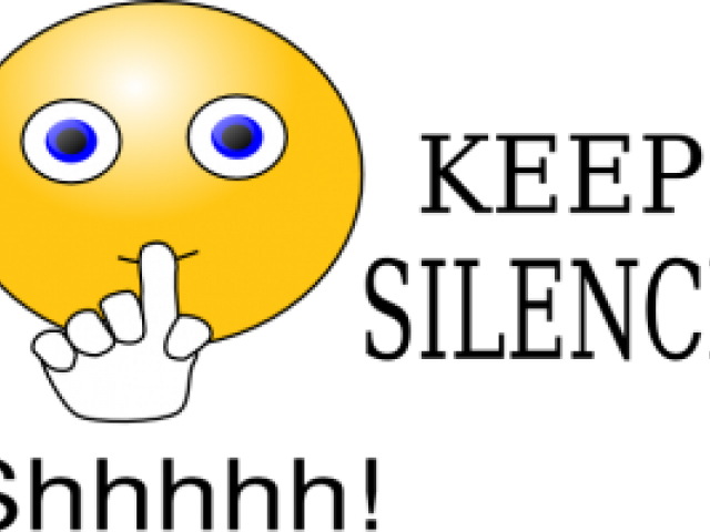 Keep Silence (640x480), Png Download