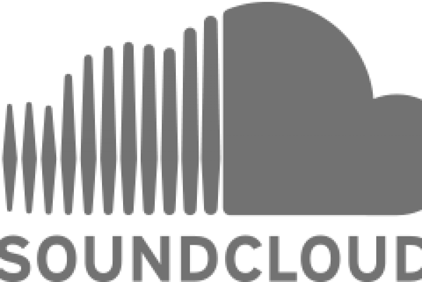 Soundcloud Logo Grey Png (840x561), Png Download