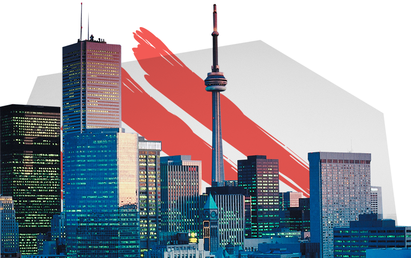 Toronto And The Gta - Skyscraper (805x505), Png Download