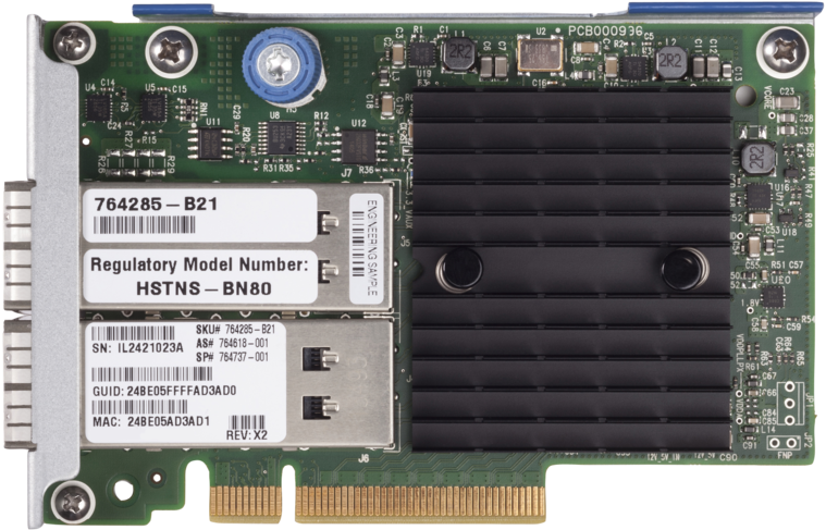 Hpe Infiniband Fdr/ethernet 10gb/40gb 2 Port 544 Flr - Random-access Memory (800x600), Png Download