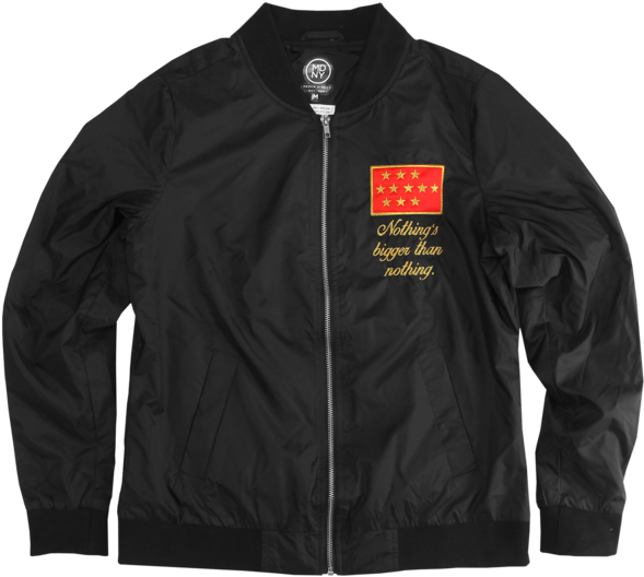 Material Control Women's Lightweight Flight Jacket - Zipper (600x600), Png Download