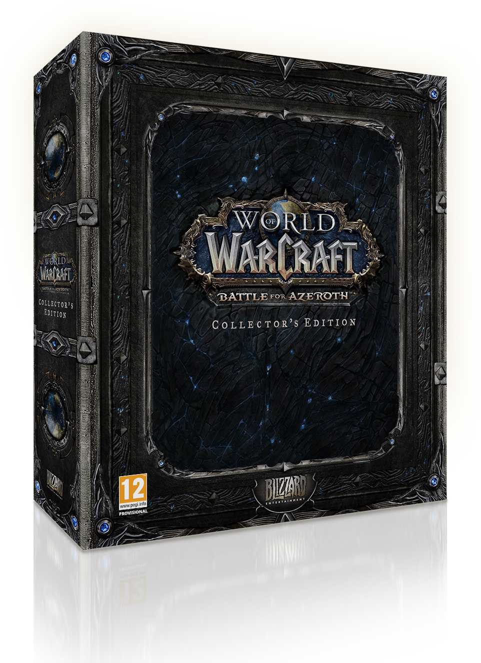World Of Warcraft Collectorpackshot 3d En - Battle For Azeroth Collector's Edition (962x1327), Png Download