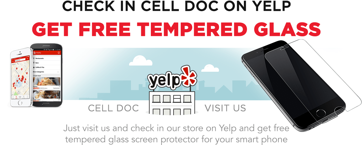 Cell Doc Phone Repair San Francisco - Yelp (1200x519), Png Download