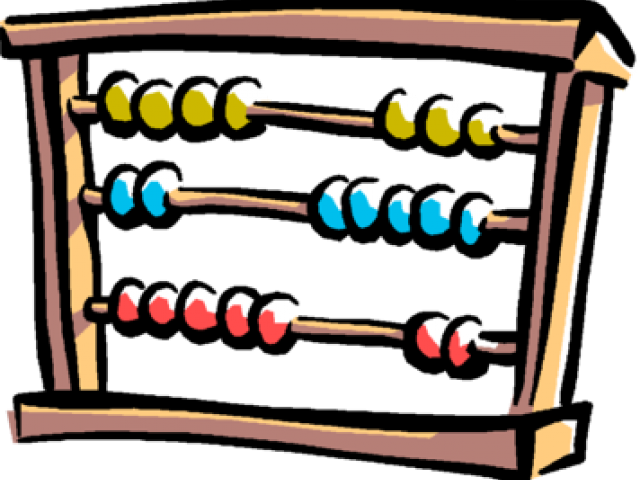Calculator Clipart Abacus - Maths Clipart (640x480), Png Download