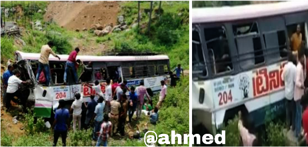 Country's Worst-ever Bus Accident - Telangana Bus Accident Today (640x640), Png Download