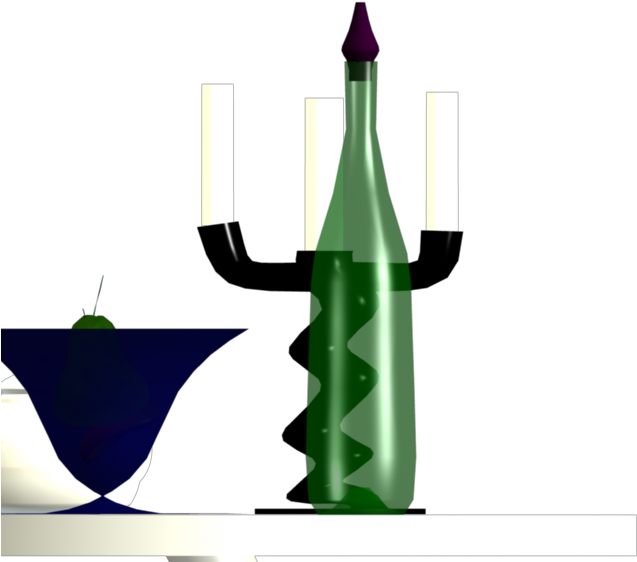 Still Life Photography Clipart , Png Download - Champagne (637x562), Png Download