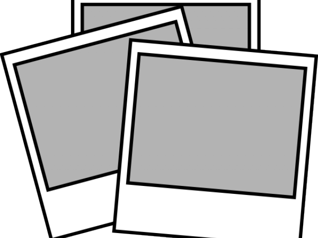 Photography Clipart Clip Art - Polaroid Picture Drawing Transparent (640x480), Png Download