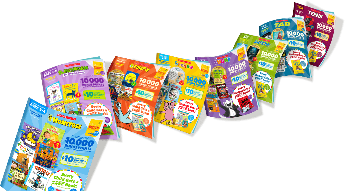 Scholastic - Scholastic Books Png (1193x661), Png Download