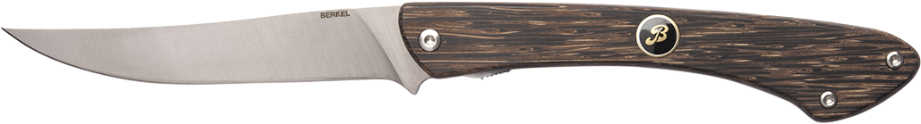 Folding Knife With Blade Glossy Stainless Steel W Nitro-b - Hunting Knife (1024x1024), Png Download
