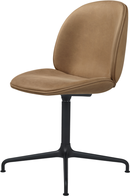 Beetle Dining Chair - Gubi Beetle Meeting Chair (581x628), Png Download