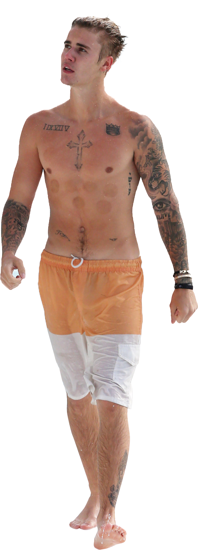 Justin Bieber Topless - Topless People Png (1280x1920), Png Download
