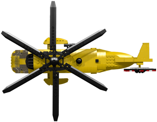 It Is A Classic Helicopter, Of Which There Are Many - Helicopter From Above Png (660x495), Png Download