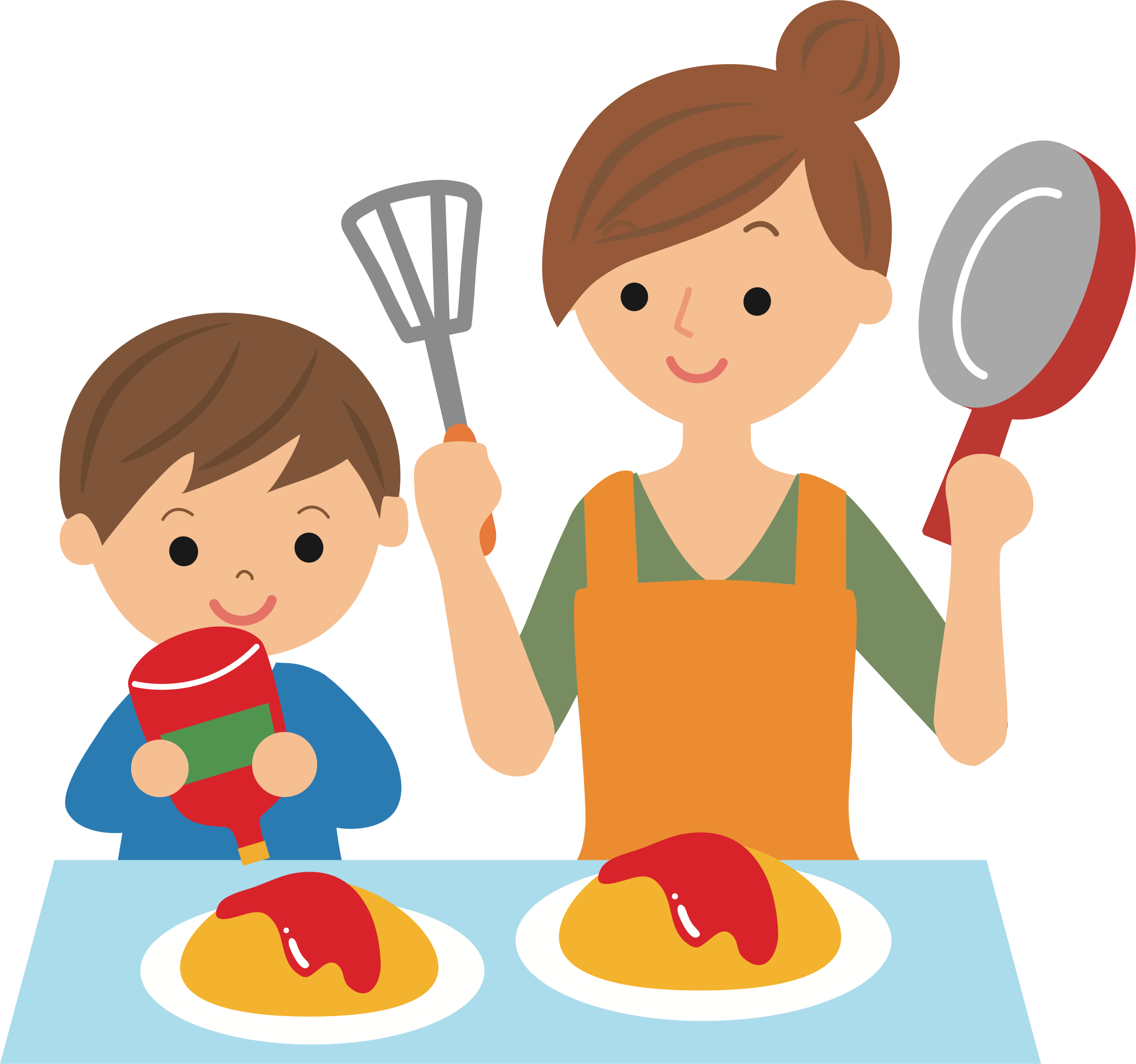 Big Image - Mother Clipart (2375x2225), Png Download