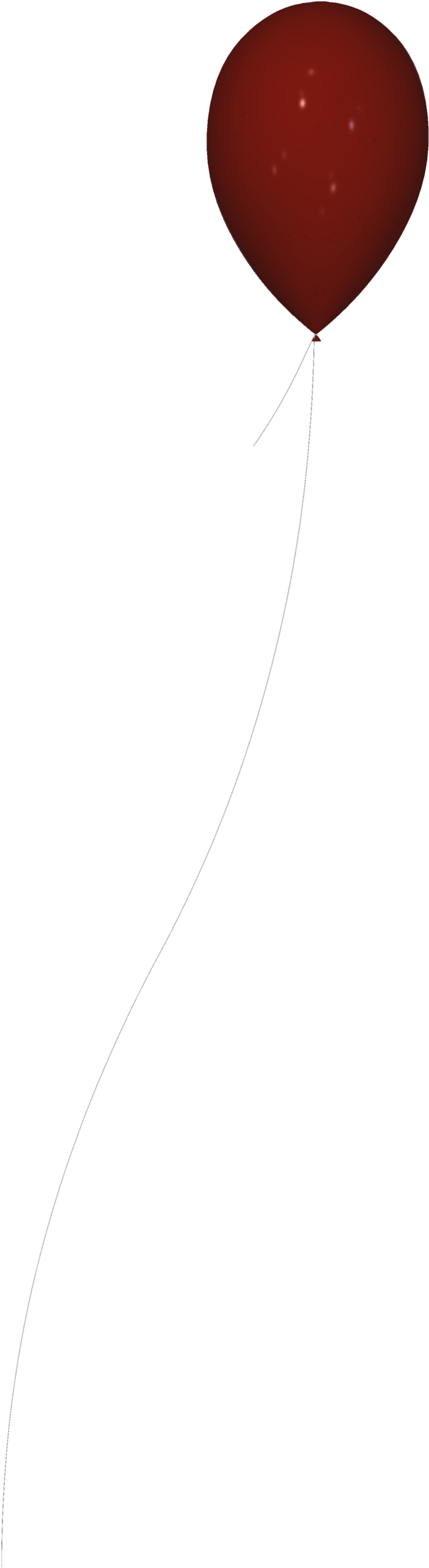 Drawing Balloons Single - Heart (4000x3000), Png Download