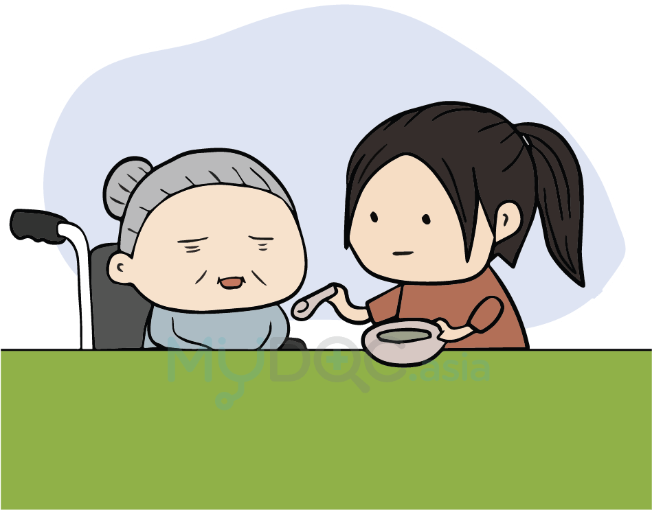 Mom And Dad - Cartoon (948x792), Png Download