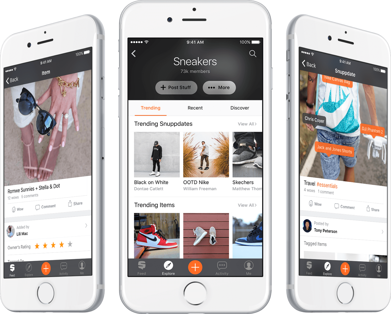 Snupps Is A Virtual Social Networking Shelf Of Everything - Iphone (1600x1286), Png Download